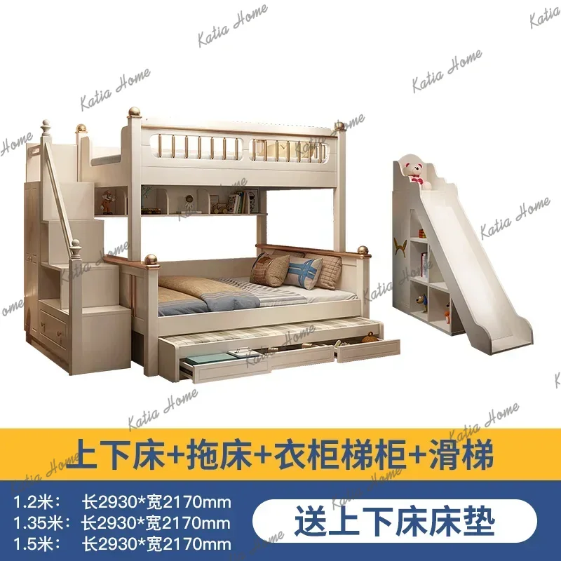 135x190cm Wood Mattress Bunk B - đánh giá và giá King Size Bed Frame With Storage Drawers