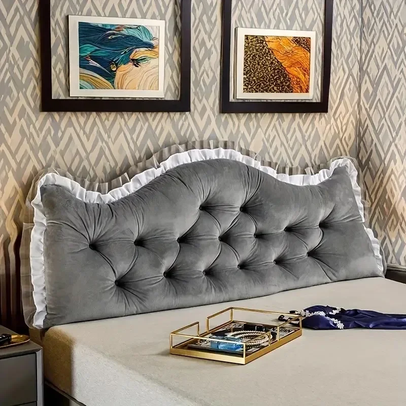 Tatami Plush Cushion Soft Lace - đánh giá và giá Headboard Cushion Backrest Tatami