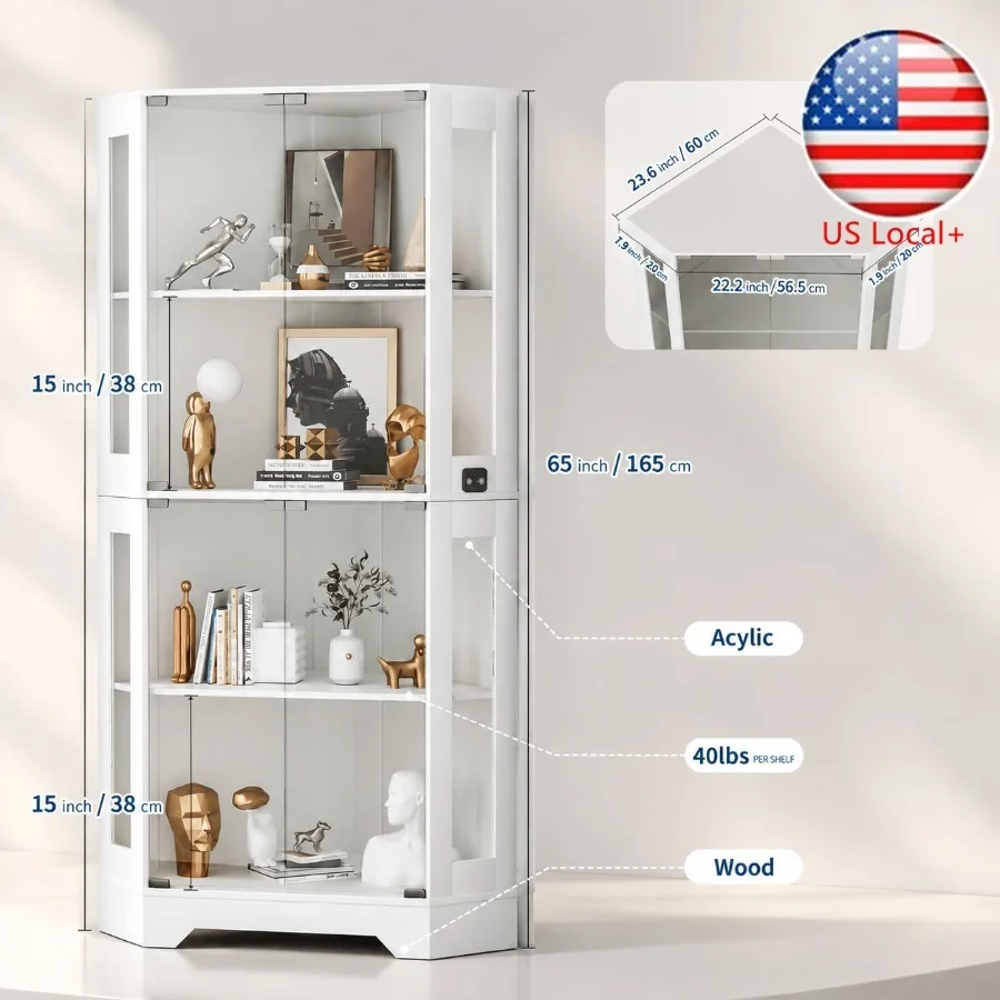 65 White Corner Collectible Cu - đánh giá và giá Storage