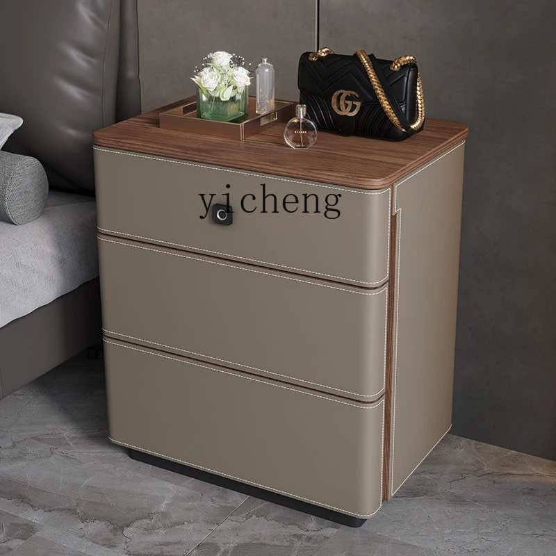 X5-14 saddle leather bedside t - đánh giá và giá Tables