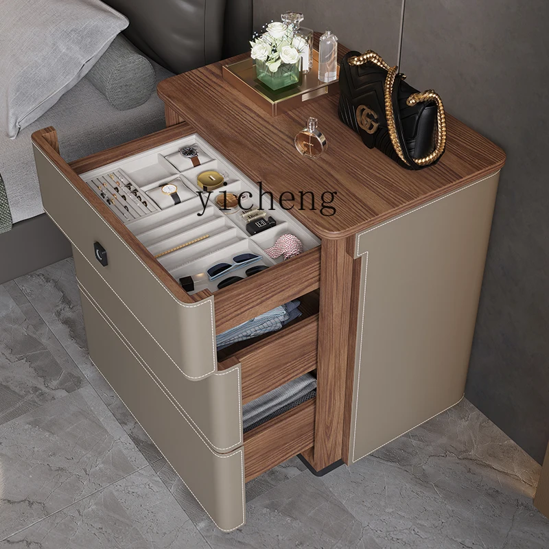 X5-14 saddle leather bedside t - đánh giá và giá Tables