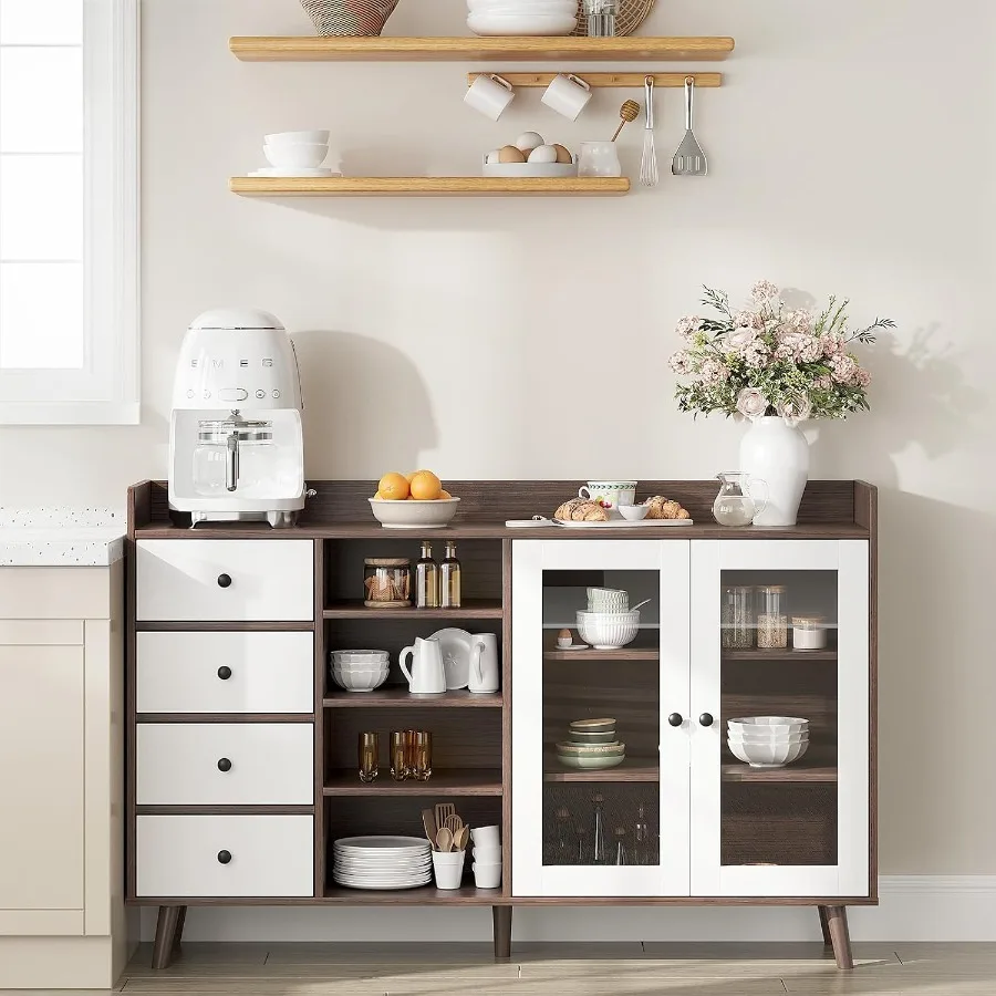 55 Glass Door Sideboard for Li - đánh giá và giá Storage