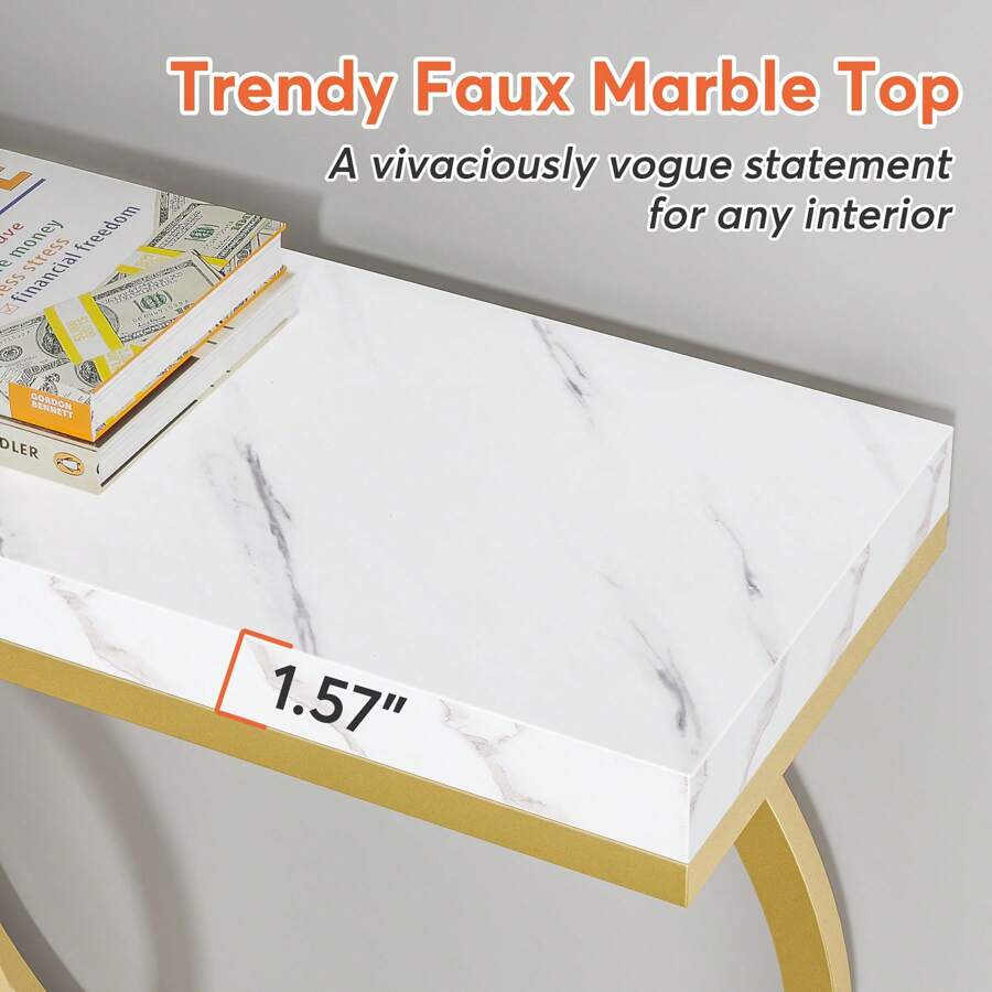 Inch Modern Gold Console Table - đánh giá và giá Sofas