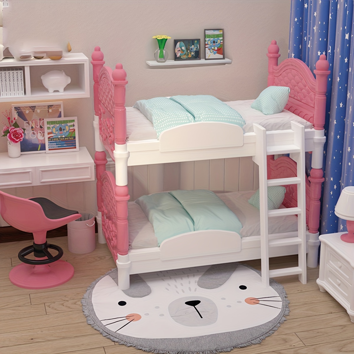 Miniature Dollhouse Double Bed - đánh giá và giá Bedroom Furniture