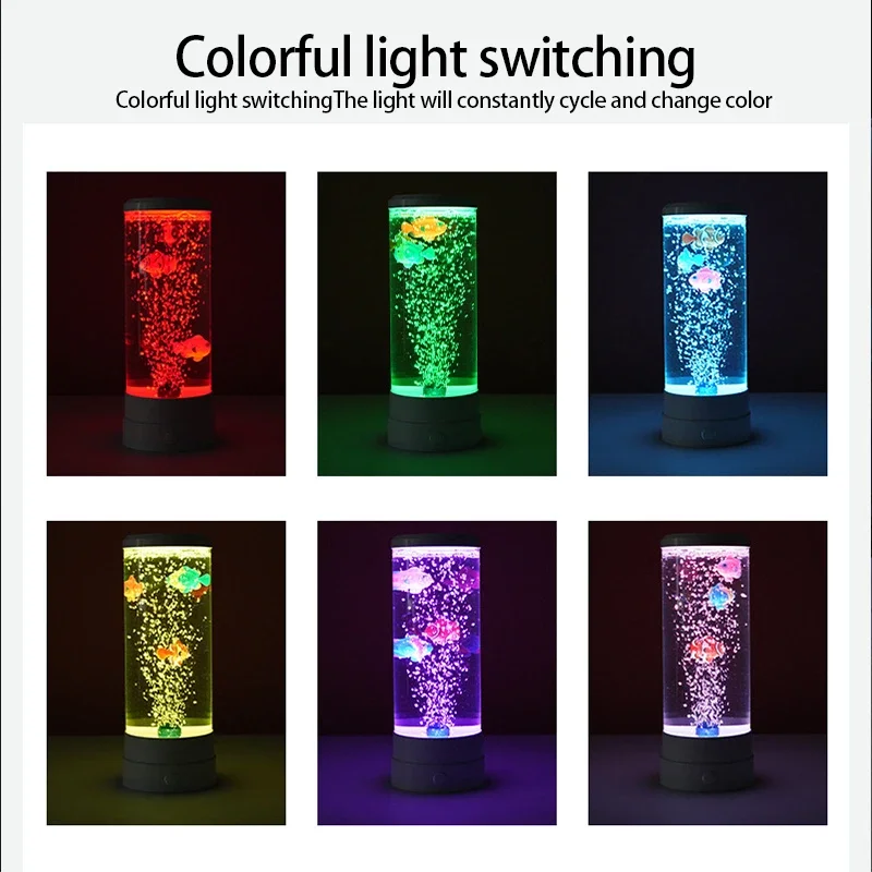 LED Fish Lamp Ambient Night Li - đánh giá và giá Floating Nightstand With Led Light